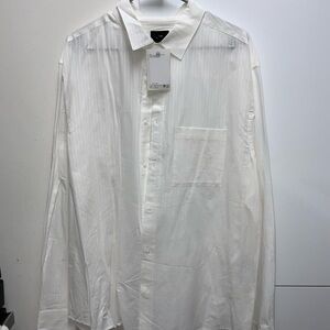 H&M Men's White Dress Shirt